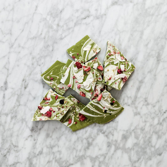 Matcha White Chocolate Bark Recipe