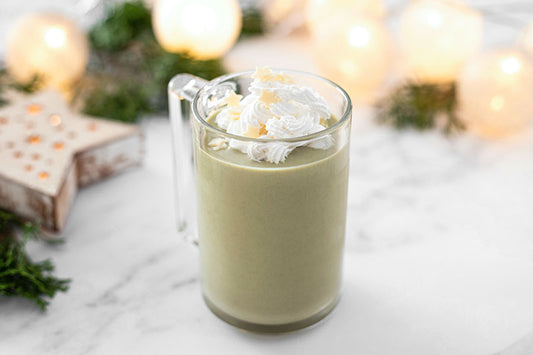 Easy Eggnog Recipe with Matcha